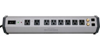 PST-8 15 AMP ADVANCED AC STRIP 8 OUTLETS W/SERIES MULTI-STAGE PROTECTION AND EVS, 15 AMP, 8 FOOT CORD